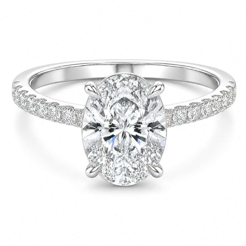 OSS02-Allure-Platinum-1.01ct-oval-lab-diamond-hidden-halo-front-tilt-image