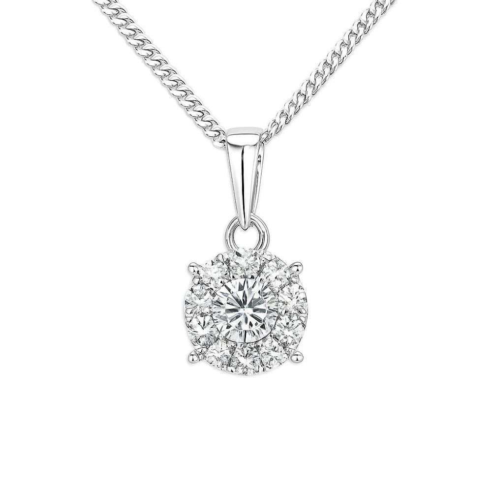 P10019-33-9ct-white-gold-0.33cts-starburst-solitaire-style-diamond-pendant-and-chain-front-image P10019-33-9ct-white-gold-0.33cts-starburst-solitaire-style-diamond-pendant-and-chain-front-image