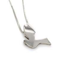 Newbridge Silver Plated Confirmation Dove Pendant PCF4