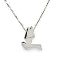 Newbridge Silver Plated Confirmation Dove Pendant PCF4