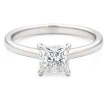 Platinum "Spellbound" 1.01ct Princess Lab Diamond Ring