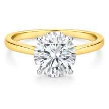 9ct Gold "Luna" 1.50ct Lab Diamond Solitaire Ring