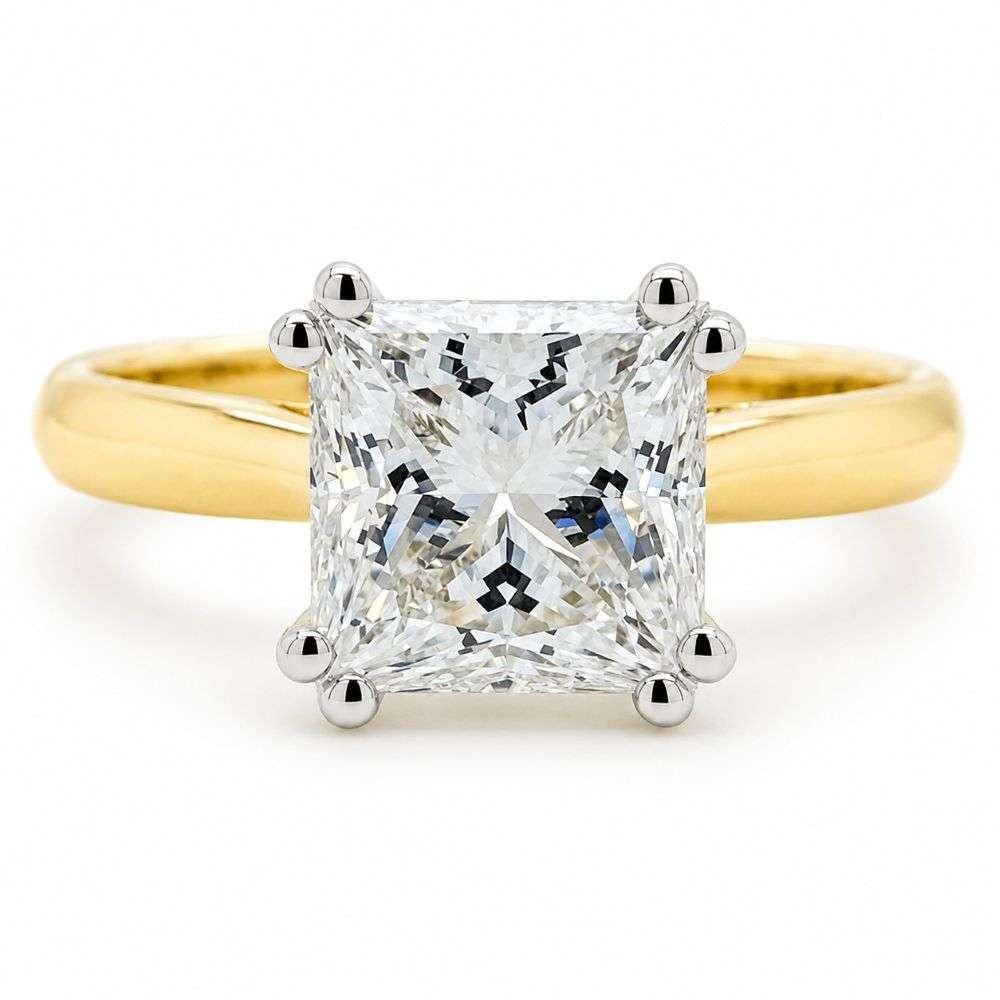 R4562-70-9Y-9ct-White-Gold-2.01ct-Princess-Cut-Lab-Diamond-Solitaire-Front-Image- R4562-70-9Y-9ct-White-Gold-2.01ct-Princess-Cut-Lab-Diamond-Solitaire-Front-Image-