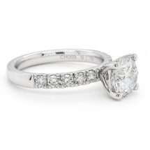 9ct Gold “Amore” 2.00ct Round Lab Diamond Solitaire Ring