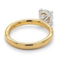 9ct Gold “Amore” 2.00ct Round Lab Diamond Solitaire Ring