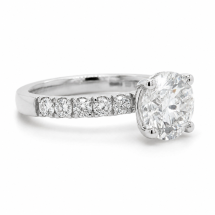 9ct Gold “Captivate” 2.59ct Oval Lab Diamond Ring