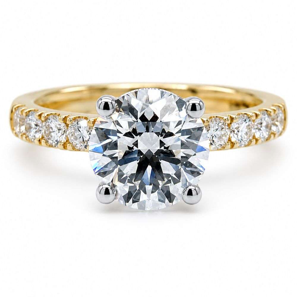 R5279-80LG-9Y-9ct-Yellow-Gold-2.59ct-Round-Lab-Diamond-Shoulders-Solitaire-Ring-front-image