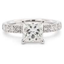 9ct Gold “Devine” 2.00ct Princess Lab Diamond Ring