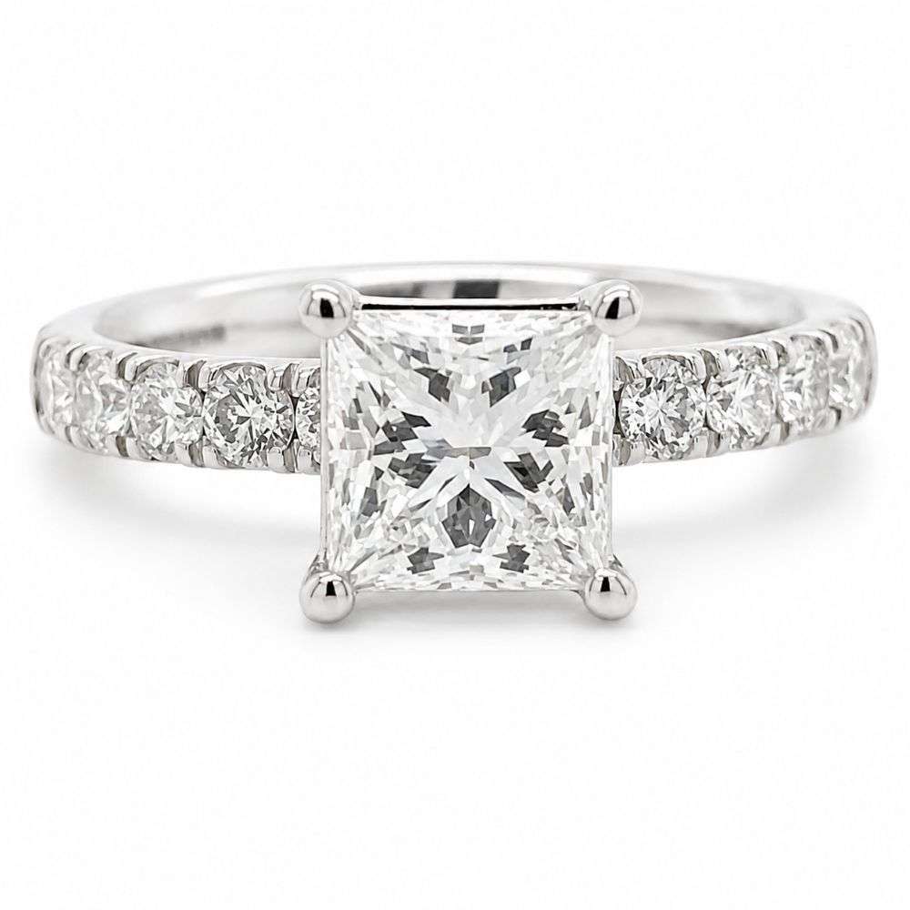 R5341-63LG-9W-9ct-white-Gold-2.00ct-Princess-Cut-Lab-Diamond-Shoulders-Ring-front-image R5341-63LG-9W-9ct-white-Gold-2.00ct-Princess-Cut-Lab-Diamond-Shoulders-Ring-front-image