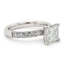 9ct Gold “Devine” 2.00ct Princess Lab Diamond Ring