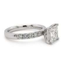 9ct Gold “Devine” 2.52ct Princess Lab Diamond Ring