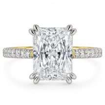18ct Gold "Mirage" 3.27ct Radiant Lab Diamond Ring