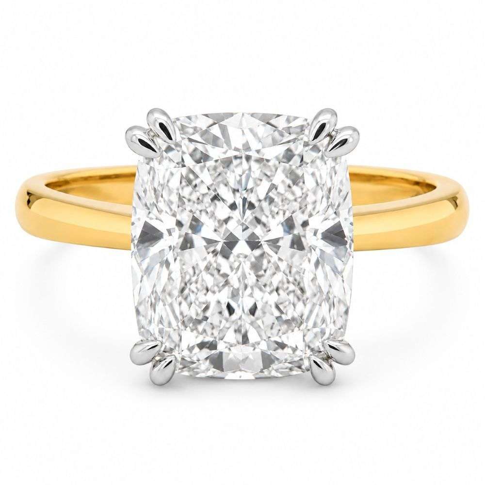 R5413-10880LGY18-18ct-Gold-4.09ct-Radiant-Lab-Diamond-Solitaire-Ring-Front-Image R5413-10880LGY18-18ct-Gold-4.09ct-Radiant-Lab-Diamond-Solitaire-Ring-Front-Image