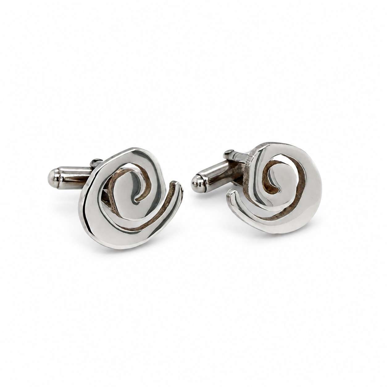 RC100 Newbridge rose style cufflinks front image RC100 Newbridge rose style cufflinks front image