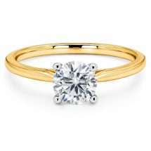 18ct Gold "Reverie" 0.76ct Round Lab Diamond Ring