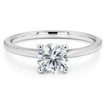 Platinum "Reverie" 0.75ct Round Brilliant Lab Diamond Ring