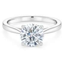 Platinum "Reverie" 1.27ct Round Brilliant Lab Diamond Ring