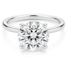 Platinum "Reverie" 1.50ct Round Brilliant Lab Diamond Ring