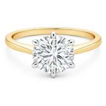 18ct Gold "Moonstruck" 1.25ct Brilliant Lab Diamond Ring