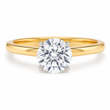 18ct Gold "Astral" 0.75ct Round Brilliant Lab Diamond Ring