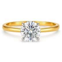 18ct Gold "Astral" 1.13ct Round Brilliant Lab Diamond Ring