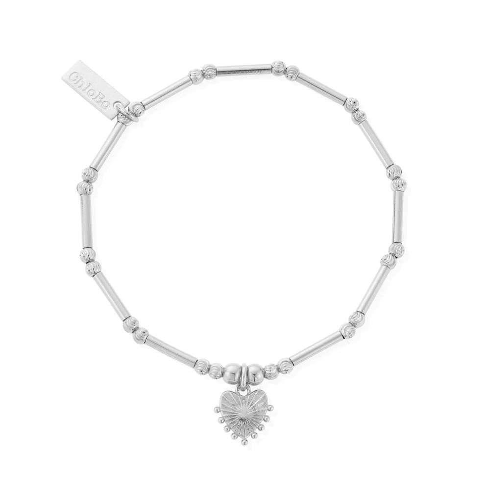 SBMCTN3196 Dainty Moon Cut Sparkle Glowing Beauty Bracelet front image SBMCTN3196 Dainty Moon Cut Sparkle Glowing Beauty Bracelet front image