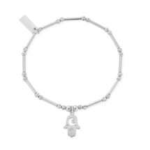 Chlobo Iconics Dainty Moon Hamsa Bracelet SBMCTN3374
