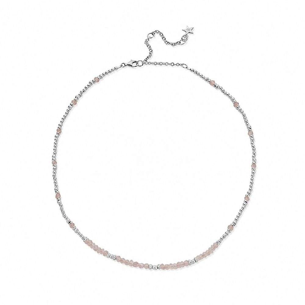 snrqpds CHLOBO SILVER SUMMER OF LOVE ROSE CHAIN FRONT IMAGE
