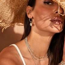 Chlobo Silver Summer Of Love Rose Necklace SNRQPDS
