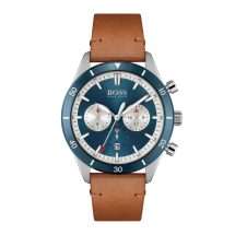 Boss Mens Santiago Steel Chronograph Watch 1513860