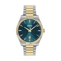 Boss Mens Cheswick Gold And Steel Bracelet Watch 1514311