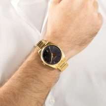 Boss Mens Cheswick Gold Bracelet Analogue Watch 1514312