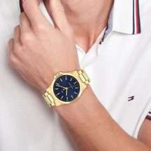 Tommy Hilfiger Mens Bruce Gold Bracelet 1710679