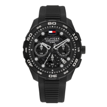 Tommy Hilfiger Mens Regatta Silicon Strap Watch 1792233