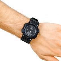 Casio Tough Solar Black Silicon Watch AQ-S810W-1A2VEF