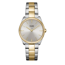 Cluse Womens Gold Steel Feroce Petite Watch CW11207