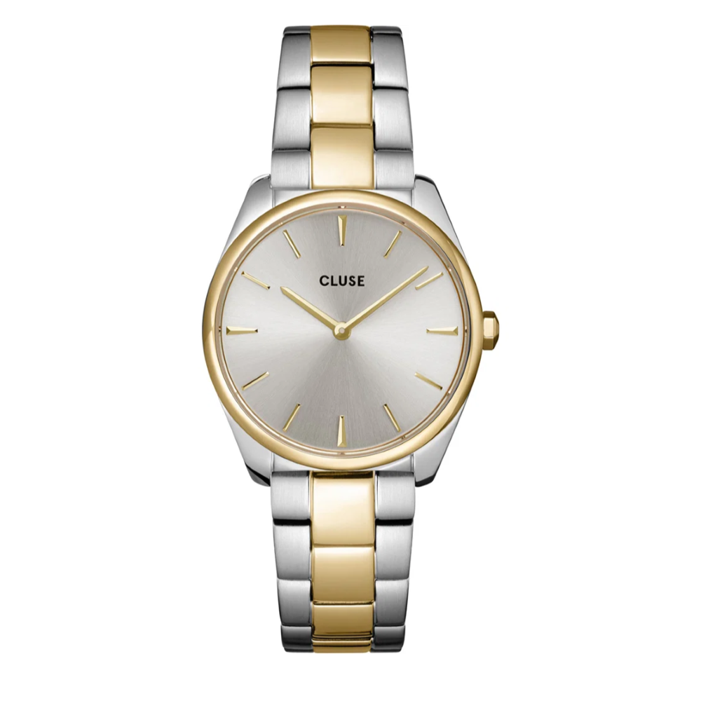CW11207 Cluse Féroce Petite Steel Bicolour Watch front image