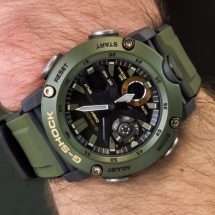 Casio G Shock Army Green Watch GA-2000-3AER