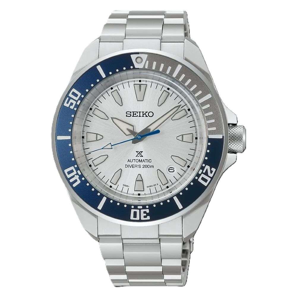 HBB001K1 Seiko 145th Anniversary Prospex Diver's Watch 'samurai' Mechanical Limited Edition In Silvertone front image