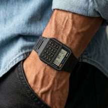 Casio Retro Black Calculator Watch CA-53W-1ER