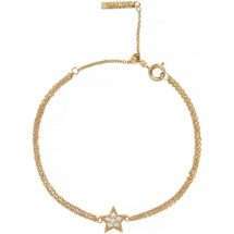 Olivia Burton CZ Star Mesh Bracelet OBJ16CLB01