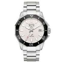 Bulova Mens Steel Marine Star Precisionist Watch 96B426