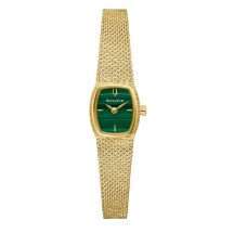 Bulova Womens Gold Goddess Of Time Watch 97L184