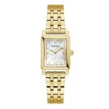 Bulova Womens Sutton Diamond Dial Gold Watch 97L177
