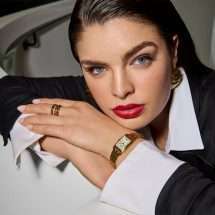 Bulova Womens Sutton Diamond Dial Gold Watch 97L177