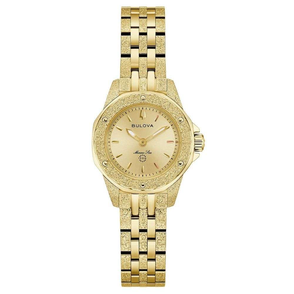 97l192 Bulova womens Marine Star Marc Anthony gold bracelet front image