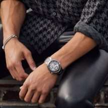Bulova Mens Maquina Black Automatic Watch 98A179