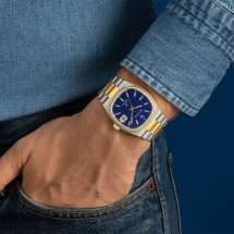 Bulova Mens Super Seville Gold Steel Watch 98B462