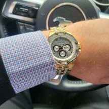 Bulova Mens Crystal Octavia Marc Anthony Watch 98C126