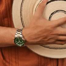 Bulova Mens Marine Star Steel Bracelet Watch 98B467
